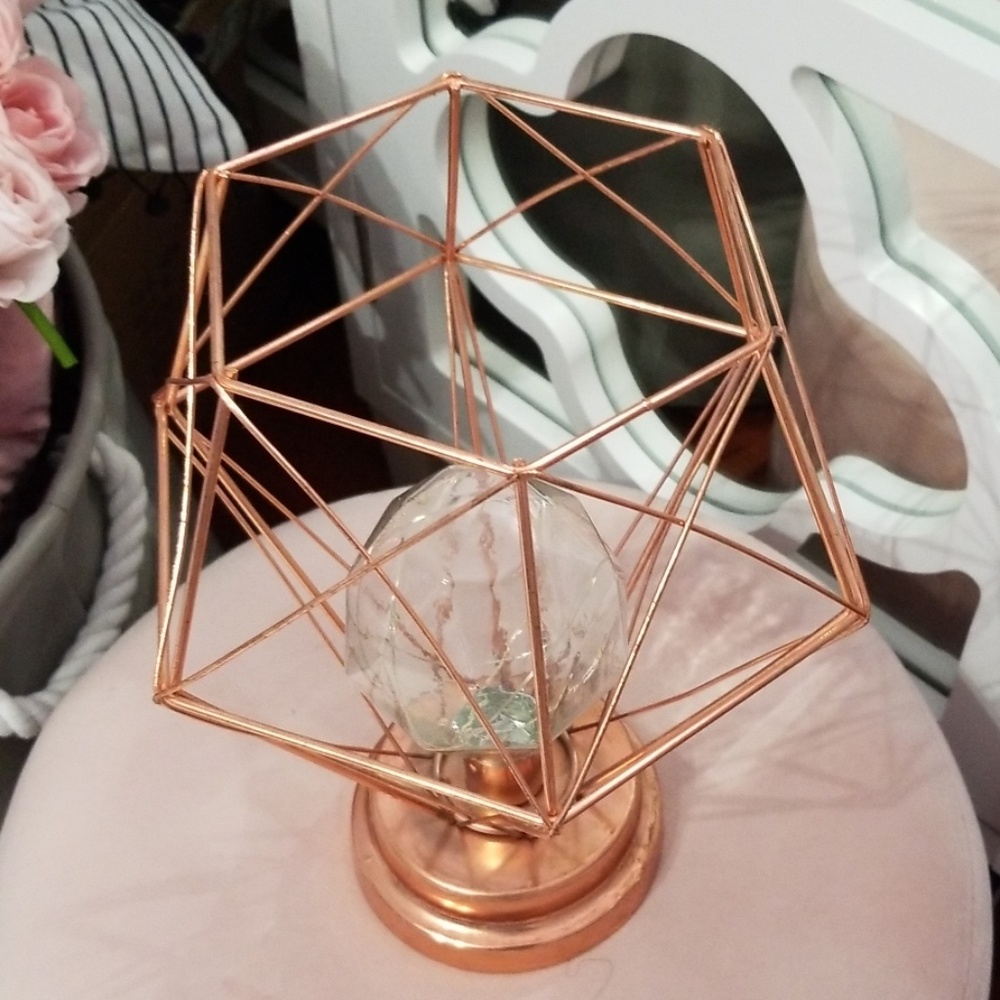 DECORATIVE COPPER LIGHT